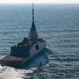 Image - Start of HS Kimon Sea Trials, 1st FDI Frigate for the Hellenic Navy