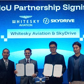 Image - SkyDrive and Whitesky Forge Strategic Alliance to Launch eVTOL Operations in Indonesia