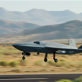 Image - GA-ASI Marks Another Aviation 1st With YFQ-42A CCA Flight Testing