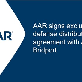 AAR Signs Exclusive Defense Distribution Agreement With AmSafe Bridport